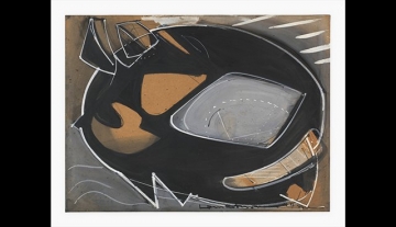 Hans Hofmann - Drawing Black Grey Brown